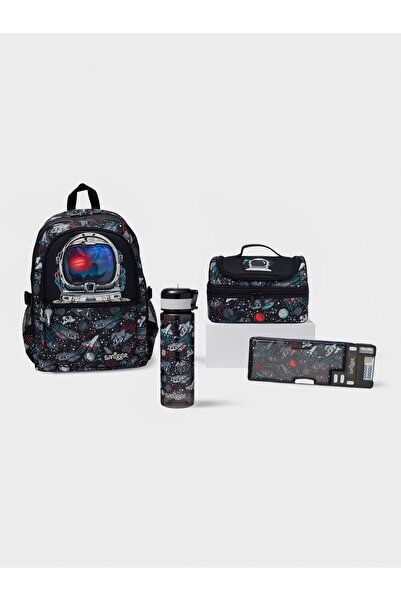 SMIGGLE Space Themed 4-Piece Bag Set