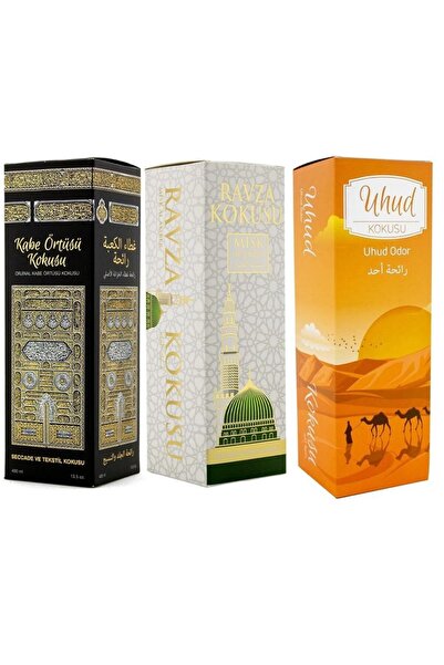 ESVED Kabe Örtüsü Kokusu Ravza Kokusu Uhud Kokusu Sprey 400 Ml.
