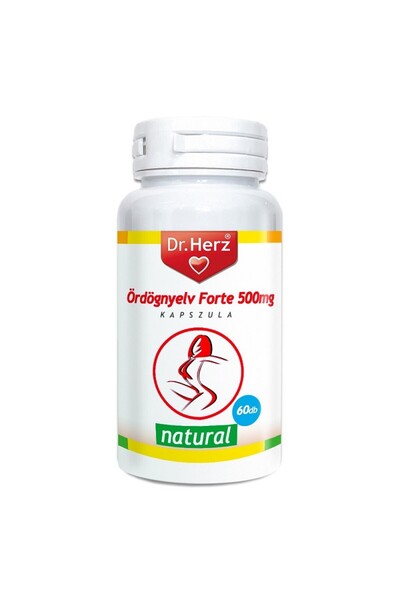 Dr Herz Capsule Glucomannan forte Limba diavolului 500 mg 60 buc