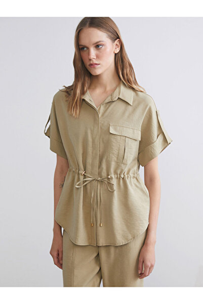 LC Waikiki Stylish Women's Loose-Fit Modal Blend Shirt from Uzg Store