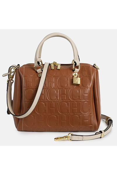 Ch CHCH Fashion Vintage Large Capacity Diamond Quilted Chain Handle Retro Tot...