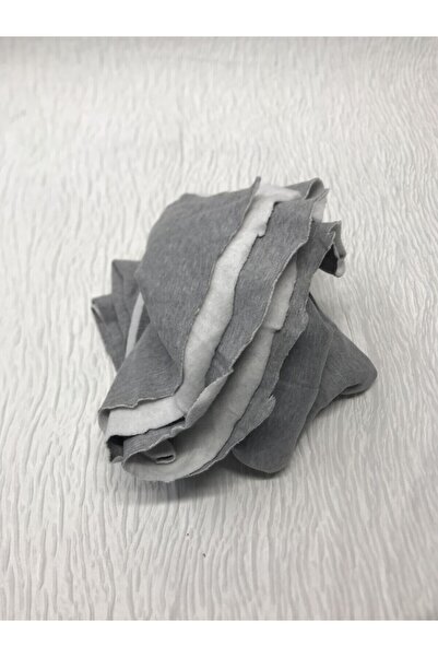 Yiğit Kumaş Şardonlu 3 İplik Kumaş Gri, Parça 95x140 cm