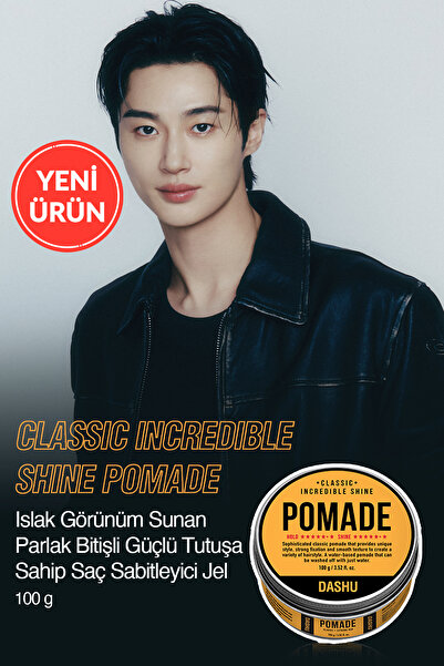 Dashu Güçlü Tutuş ve Islak Görünüm Sunan Saç Sabitleyici Jel Classic Incredib...