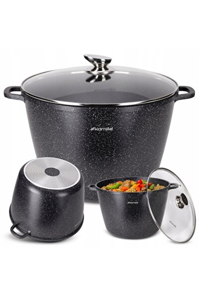 Kamille Aluminum Induction Pot, 14 L