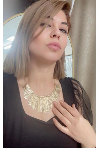 ZEYNVA Gold Color Brand Necklace