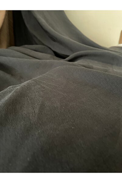 Butik antrasit ipek cupra kumaş