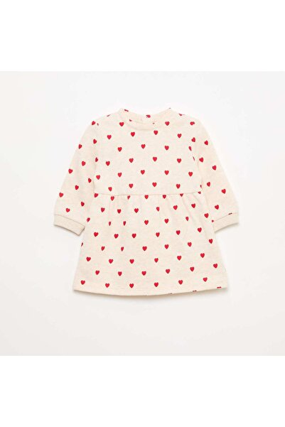 KIABI Animated Fleece Dress BEIGE