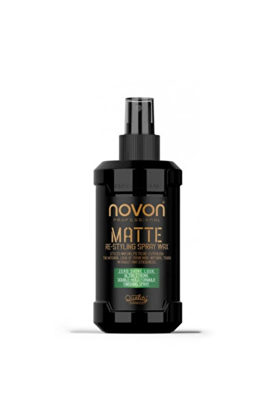 novon Ceara de Par Spray Mata - Matte Re-Styling Spray Wax 200 ml