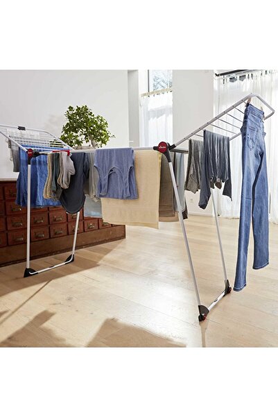 Generic Vileda Infinity Flex clothes drying rack, indoor with a space of up t...