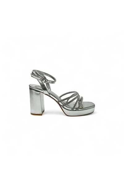seera Women's Evening Sandal with Wide Heel