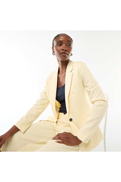 KIABI جاكيت مصمم بأكمام طويلة باللون البيج