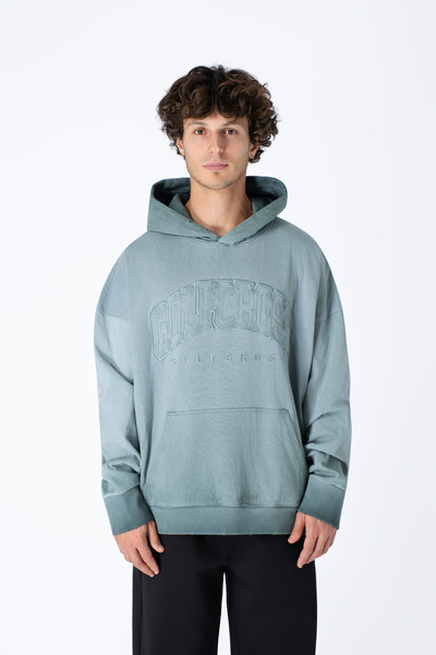 BASIC Hoodie with embroidery and front pocket