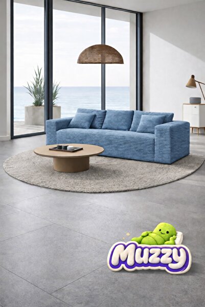 MUZZY CONCEPT BOND SEAT Kadife Kanepe