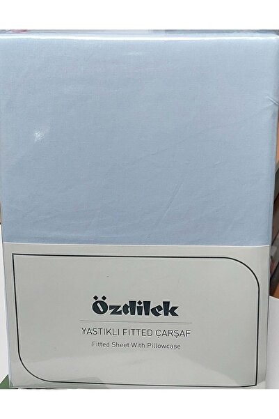 Özdilek Colourist Fitted Lastikli Çift Kişilik Çarşaf Seti (160x200)-Marina