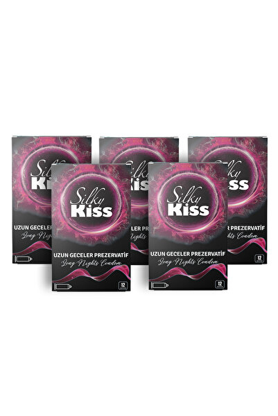 Silky Kiss Uzun Geceler Prezervatif – 5’li Paket