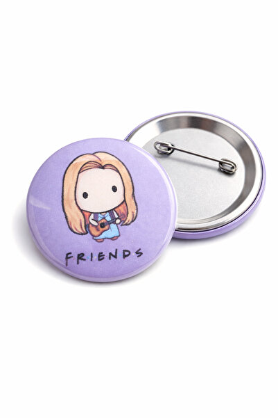 Fynbos Friends Dizisi Phoebe Temalı İğneli Rozet | Metal Yaka Rozeti