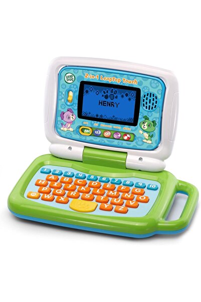 LeapFrog جهاز كمبيوتر محمول 2 في 1 يعمل باللمس