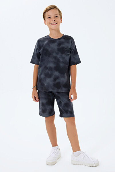 Rolypoly Costum bermudă antracit pentru băiat