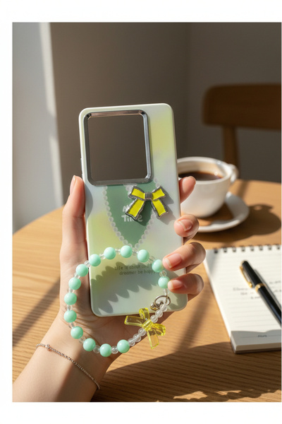 batuteknoloji Infinix Zero 30 4G Airbagli Kalp Detay Tasarımlı Tutamaçlı Kurd...