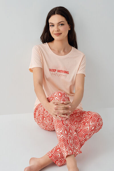 Arnetta Set pijama roz pentru femei