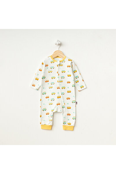 Crazy Baby Zippered Jumpsuit