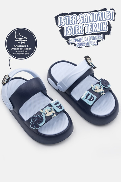 Beınsteps صنادل وشباشب للأطفال خفيفة الوزن ومريحة للمدرسة والحضانة وحمام السب...