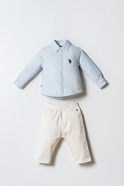 U.S. Polo Assn. Erkek Bebek Mavi Takım