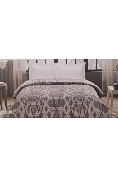 TAAC بطانية قطنية مزدوجة - إيلينا - رمادي