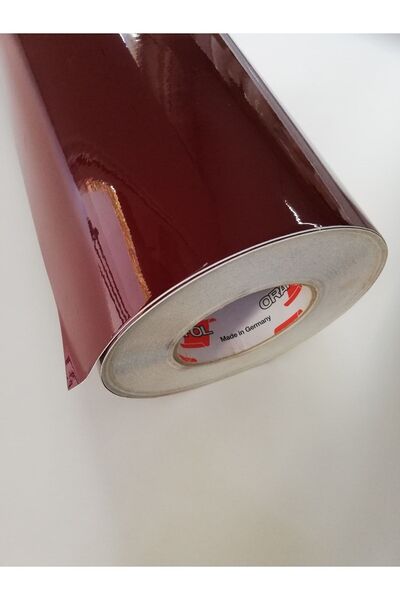 Turcoat Parlak Bordo Dolap Kaplama Folyosu 122 cm x 1 metre