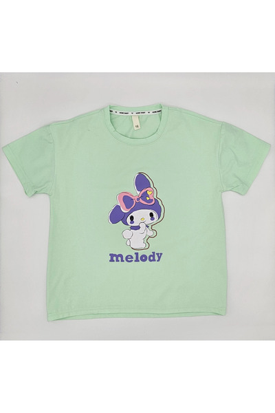 1way Girls' t-shirt with chrome print