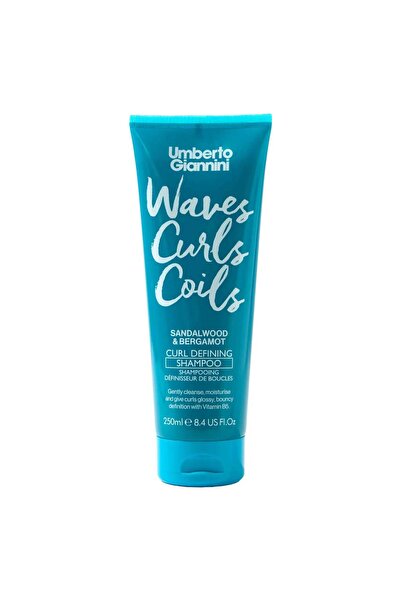 Umberto Giannini Curl defining shampoo, with sandalwood and bergamot oil scen...