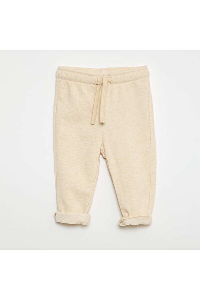 KIABI French Terry Jogger Pants BEIGE