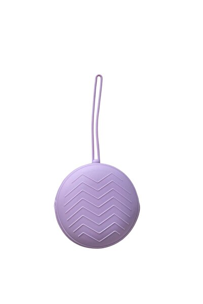 The Cloudish Shop صندوق تخزين اللهايات السيليكوني، حامل اللهايات المحمول مع ح...