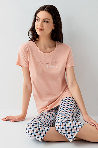 Arnetta Γυναικείο Σετ Κάπρι Πορτοκαλί