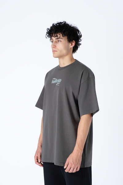 BASIC Men's HARVESTBRO print t-shirt