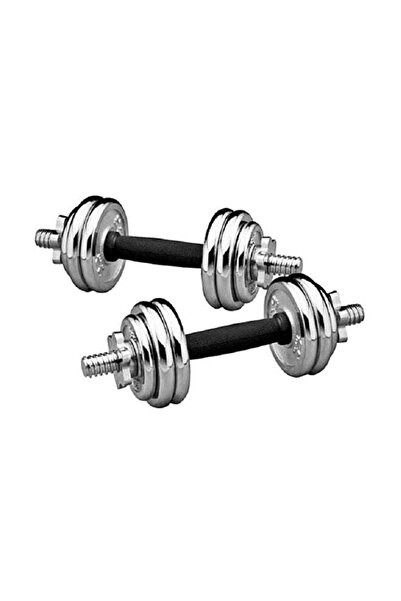 AGD Chrome Dumbbell Set 15kg