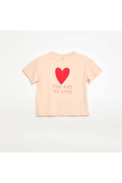 KIABI Fantasy Print T-Shirt PINK