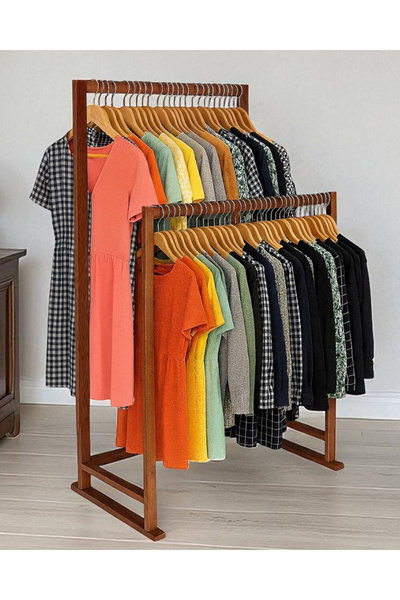 Weblonya Konfeksiyon Askısı Ayaklı Askı Eşek Askılık 5556