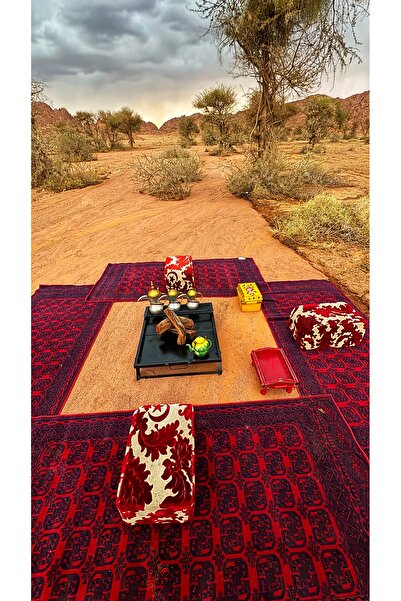 Segadty Camping Set - 4 Desert Camping Mats 100×300, Diriyah Outdoor Carpets,...