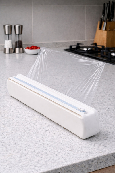 welcomein Streç Film Dispenseri | Güvenli Kesici | Pratik & Dayanıklı | Tezga...