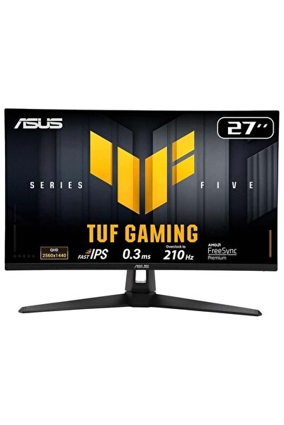 ASUS 27" TUF Gaming VG27AQ5A 210Hz 0.3ms 2K QHD Adaptive Sync Fast IPS Gaming...