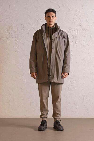 GMG FIRENZE Gri Erkek Kaban GU25MFW05250