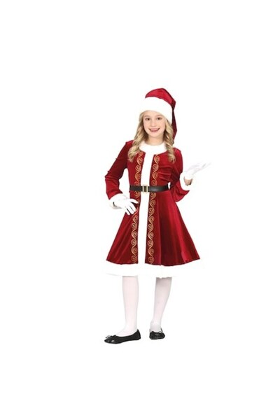 Guirma Children's Christmas costume: Elegant Santa Claus