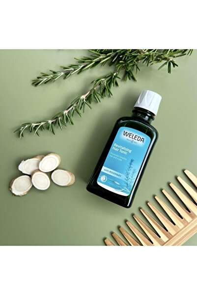 Weleda Revitalising Hair Tonic with Rosemary Oil – Strengthens Hair Roots – 1...