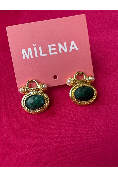 Milena Designer Store Milena Istanbul Vintage Design Earrings with Pearls on ...