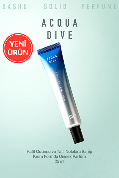 Dashu Hafif Odunsu ve Tatlı Notalara Sahip, Krem Formda Unisex Parfüm Acqua D...