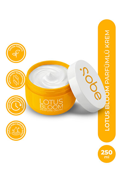 sobe sense of beauty Parfümlü Krem - Lotus Bloom 250 ml