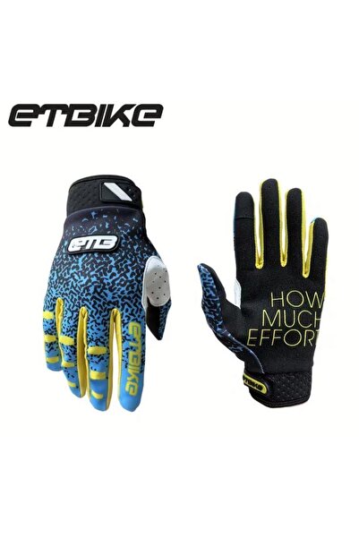 SARİSSA BİSİKLET Etbike Bicycle Freeride Cross Gloves with Wrist Closure Four...