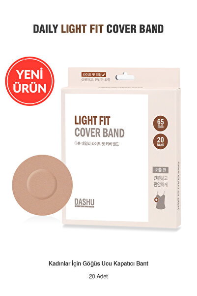 Dashu Kadınlar İçin Göğüs Ucu Kapatıcı Bant Daily Light Fit Cover Band 20pcs