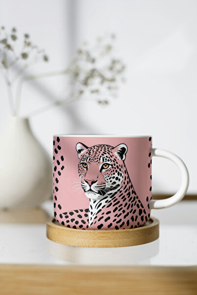 EYBaskı Tasarım Colorful Pattern Printing Porcelain Mug